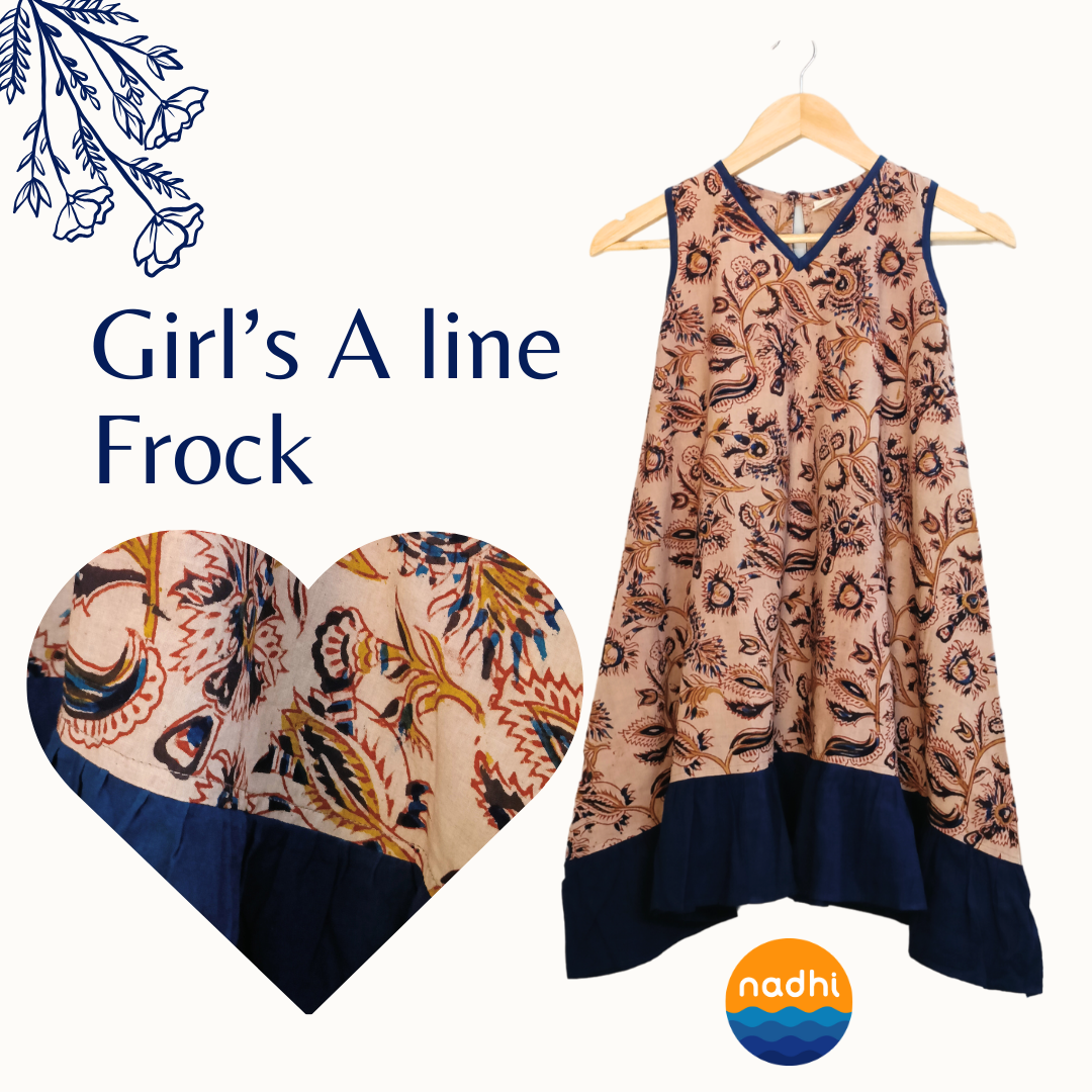 Girl Tweens A Line Frill Frock